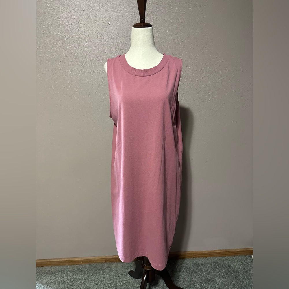 A New Day Sleeveless Rose Color Casual Dress. In Excellent Condition